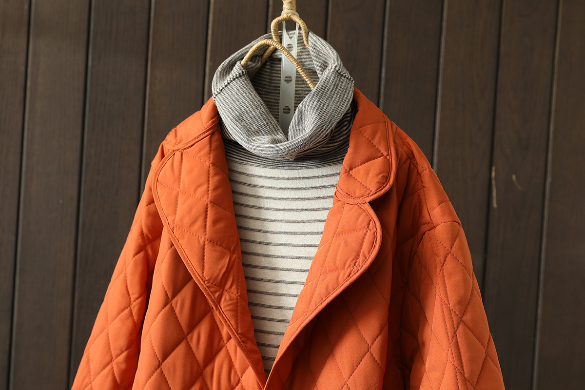 Bolso sólido mulher parkas inverno nova laranja