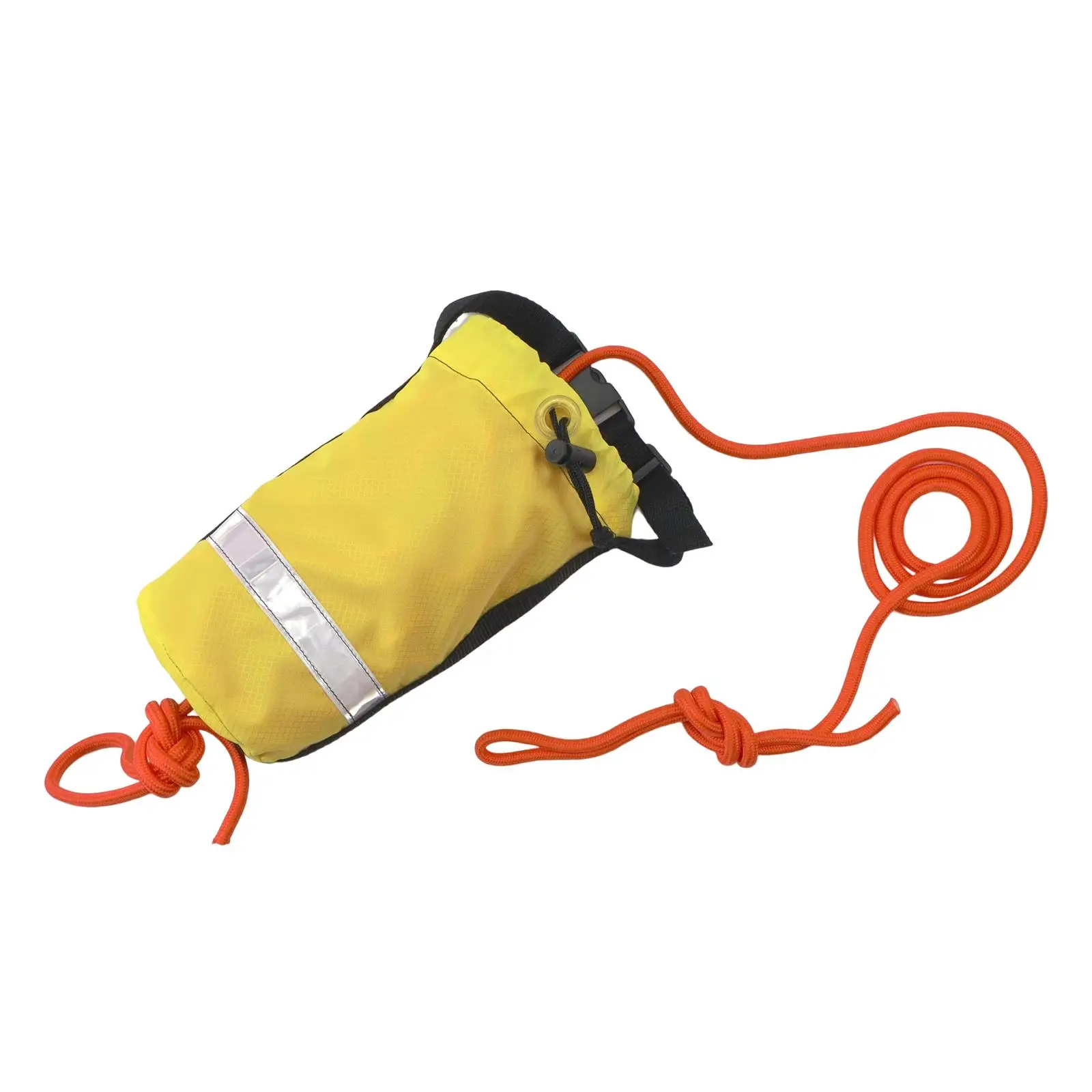 Water Throw Bag with 69ft Length of Rope Throw Rope Water Floating Rope Portable for Ice Fishing Boating Swimming Raft Gear