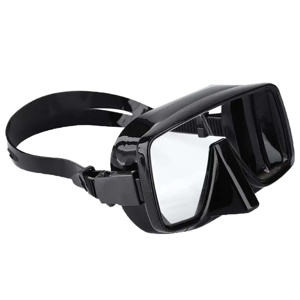 Anti-fog Diving Goggles Scuba Dive Snorkeling Swimming Large Frame Mask for Adults Women Men For Swimming Diving Snorkeling