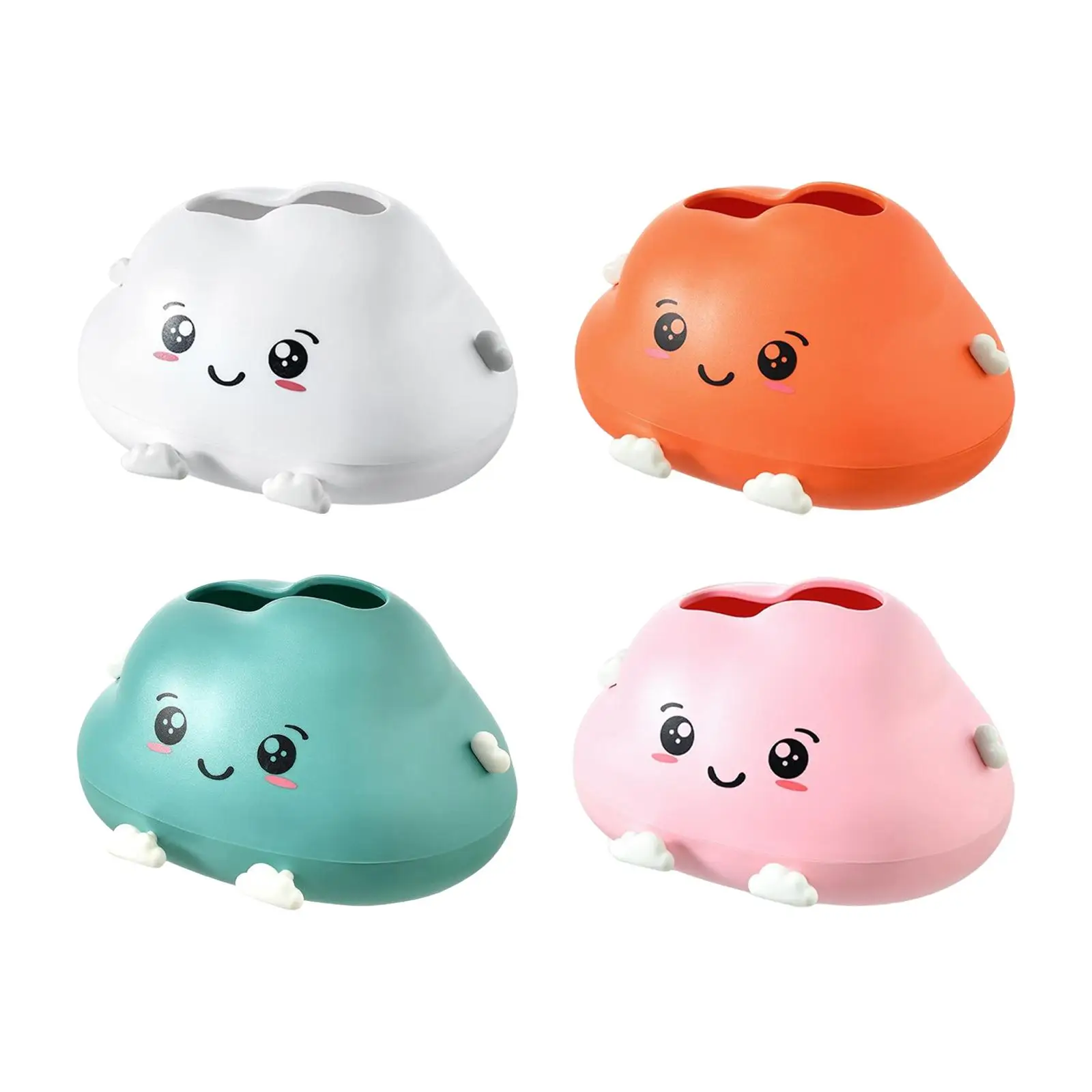 Cute Tissue Holder Paper Napkin Holder Case Punch Free Storage Box Wall Mounted Toilet Paper Holder for Hotel Washroom Bathroom