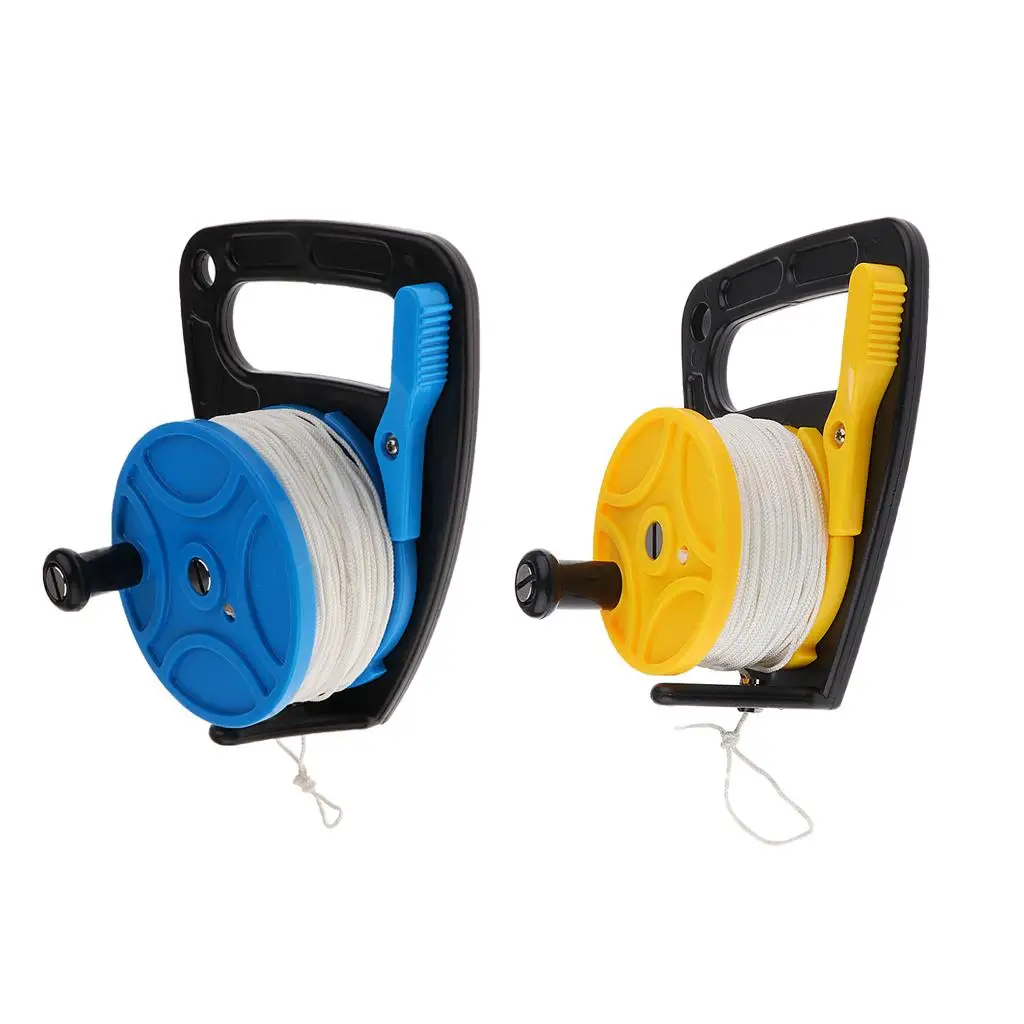 Underwater Scuba Diving Dive Ratchet Reel 150ft / 46m with and 