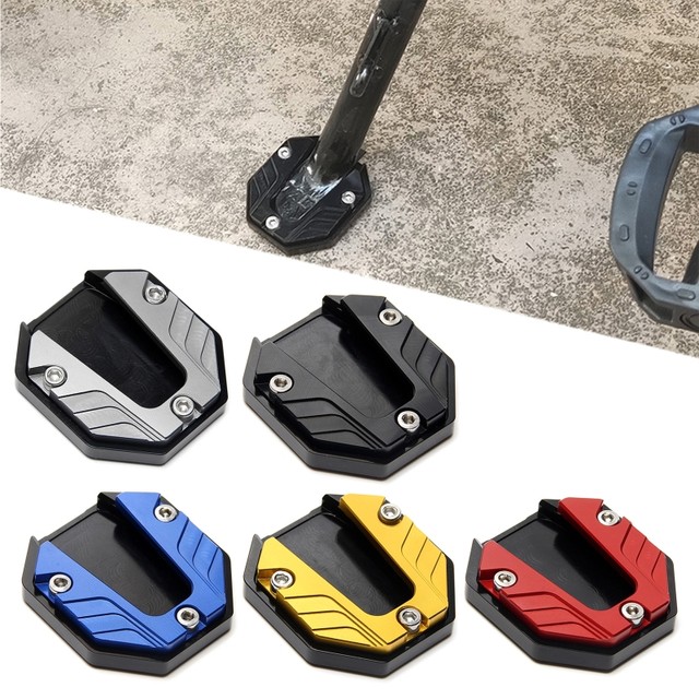 Amazon.com: Kickstand Extension Pad Motorcycle Kickstand Pad