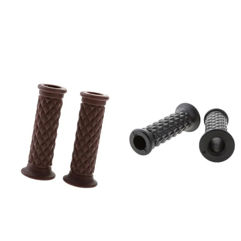 4 XMotorcycle Brown  Hand Grips 0.87