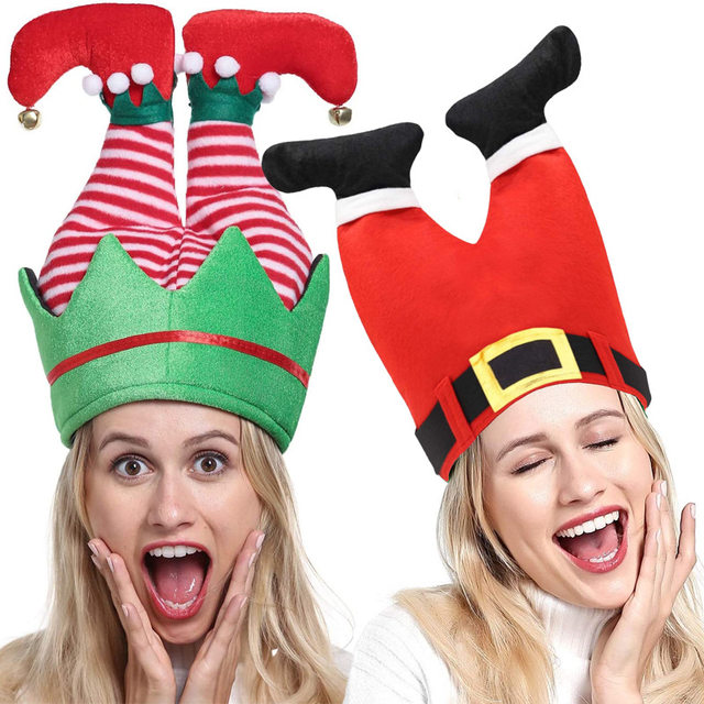 Funny adult fashion christmas hats