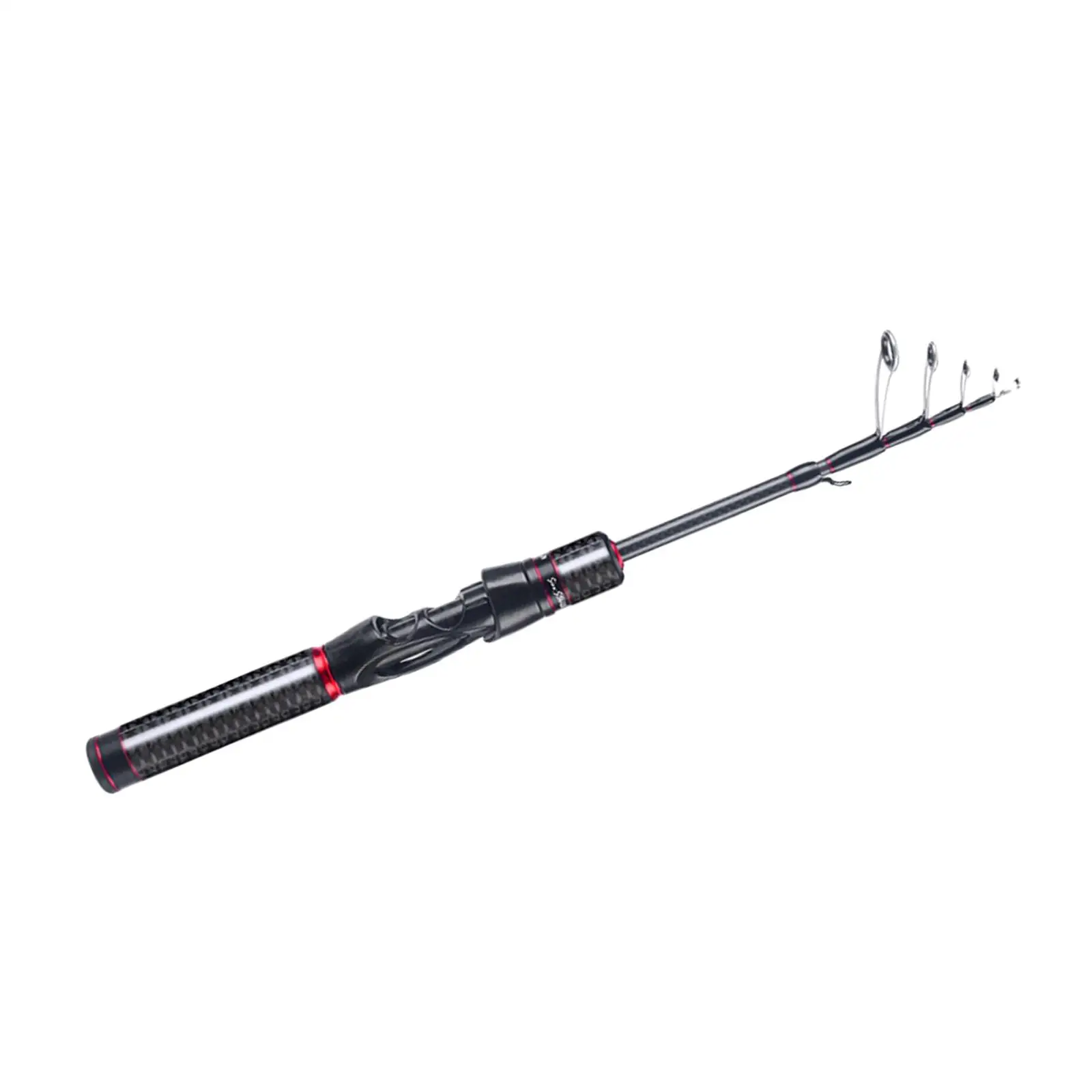 Carbon Fiber Fishing Rod, Telescopic Fishing Pole Fish Rod Retractable Handle, Fishing Tool for Salmon Bass Carp Trout