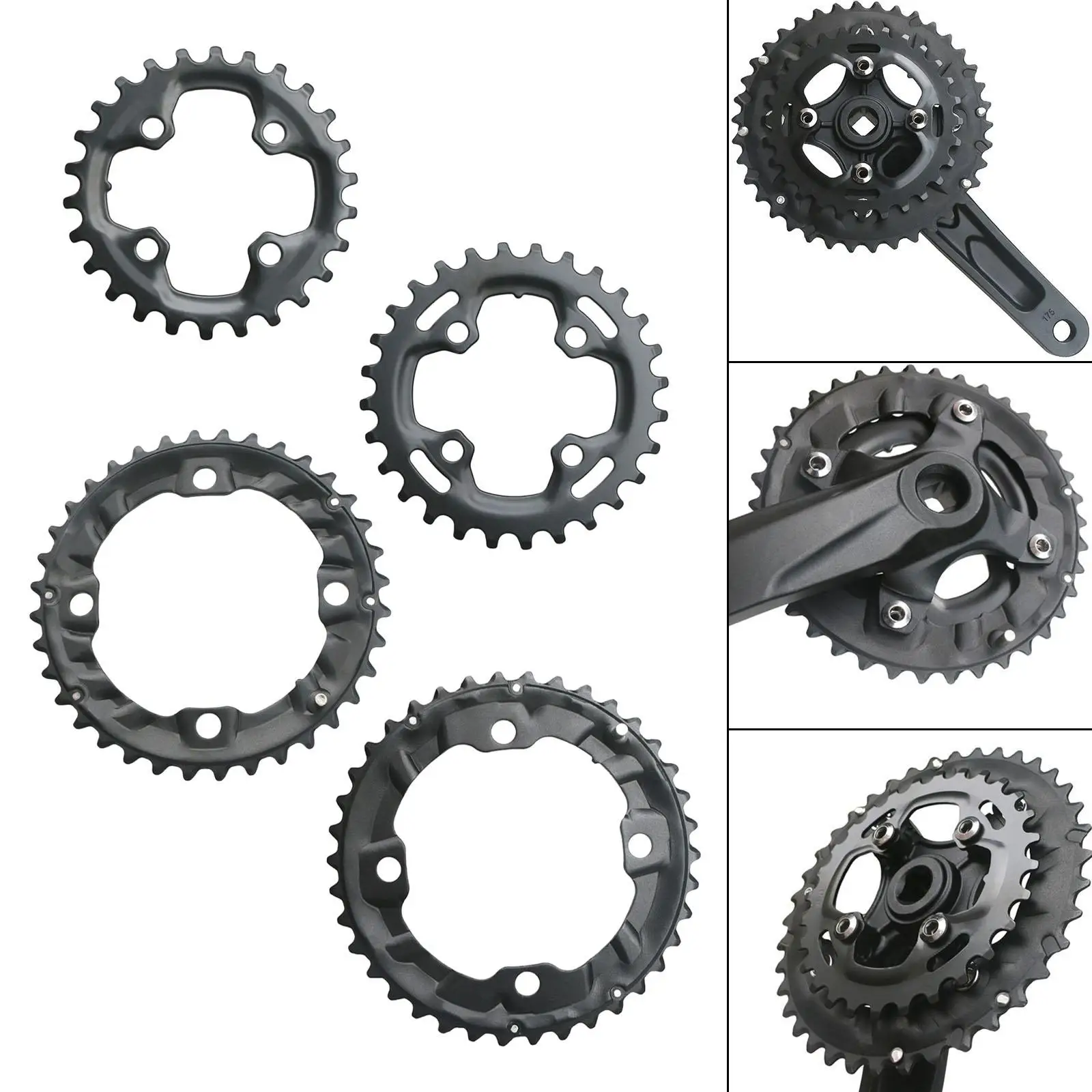 Narrow Wide Chainring 104 BCD Single     for BMX MTB Mountain Bike
