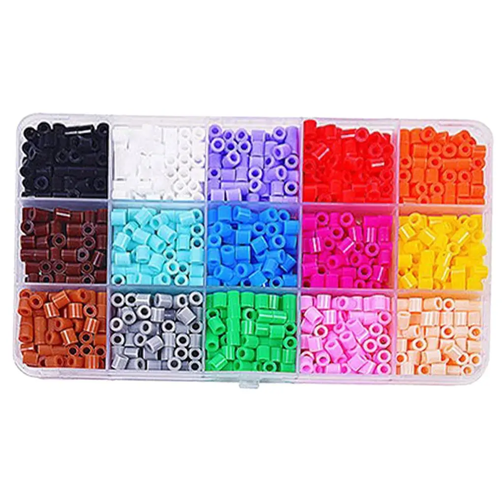 24Colors 5mm Colorful Hama Fuse Beads Set for Toys