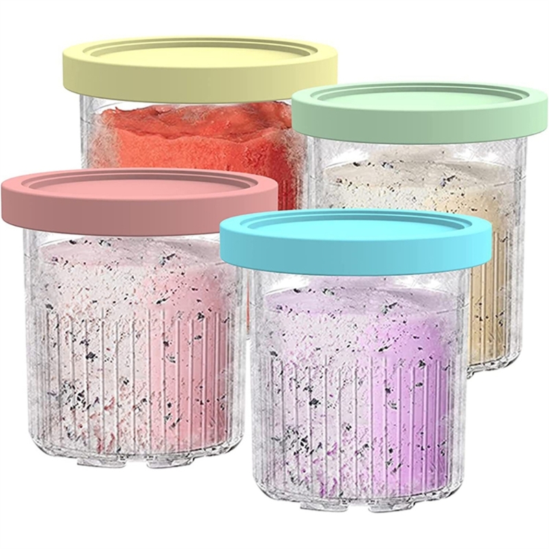 Description Picture 2 of itemIce Cream Pints Cups for NC500 NC501 Ninja- Creami Series Ice Cream Maker Drop shipping