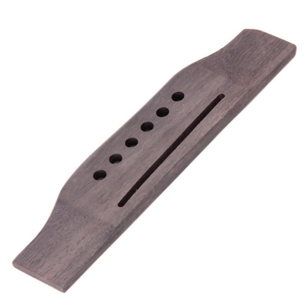 Guitar Ivory Saddle Nut & Bridge Endpin Pins & Ebony Bridge Replacement Parts