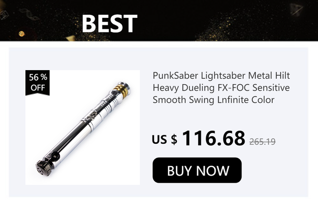PunkSaber ライトセーバー アナキン スカイウォーカー デュエル