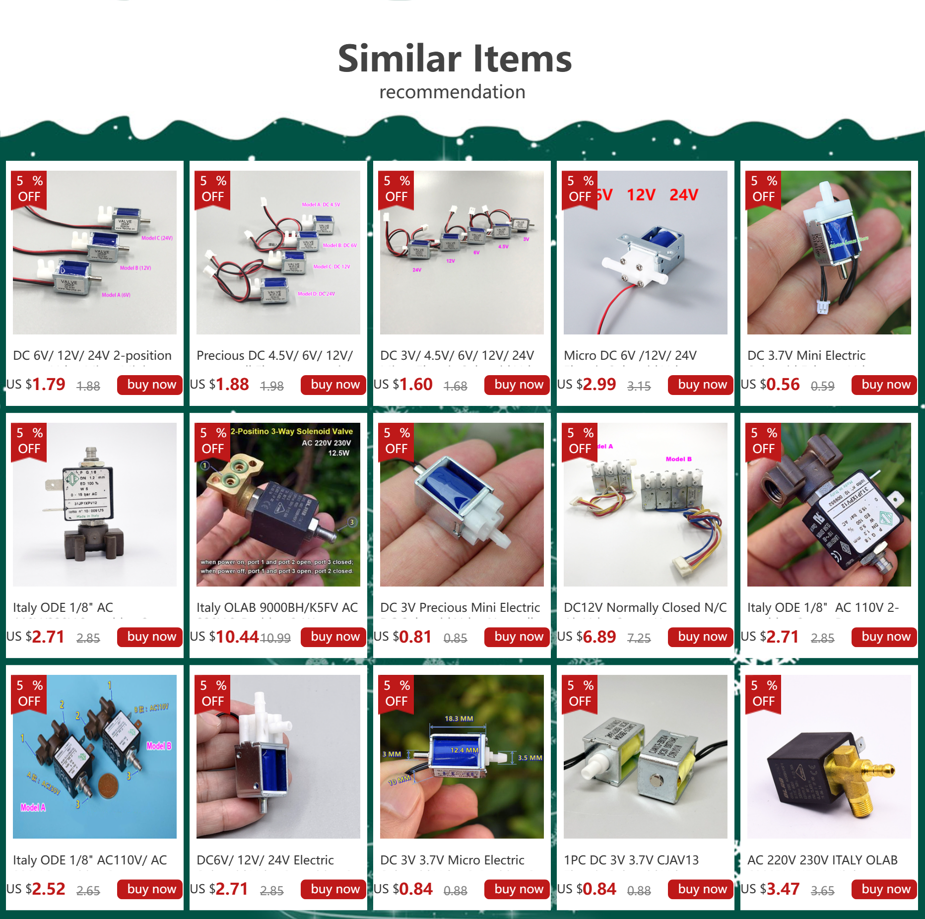 Válvula solenoide elétrica, micro-válvula de ar para