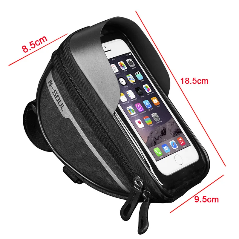 bedside phone holder 6.3 Inch Touch Screen Bicycle Bags MTB Cycling Bike Head Tube Bag Bicycle Handlebar Cell Mobile Phone Bag Case Holder For Bike cell phone stand