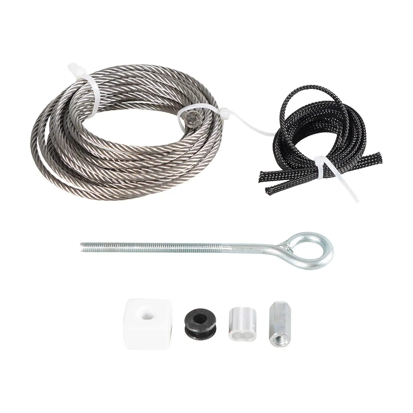 RV Cable Repair Set Stainless Steel RV Wire Spare Parts Easy Installation Universal Replacement Parts for Accuslide System