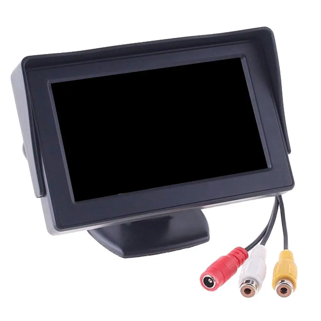 4.3 `` touchscreen LCD rear view camera car parking monitor