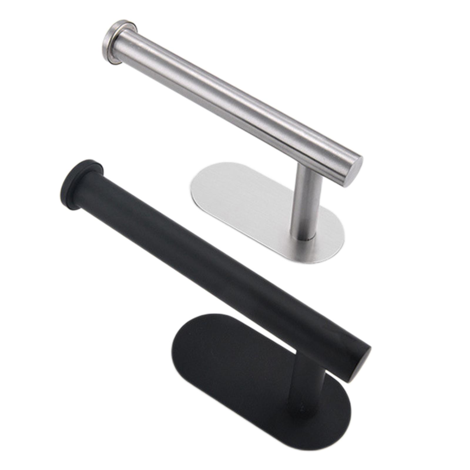 Stainless Steel Paper Holder No Punching Tissue Hanger Dispenser Toilet Paper Rack Rustproof Paper Shelf for Bathroom Hotel Home Stainless Steel Paper Holder No Punching Tissue Hanger Dispenser Toilet Paper Rack Rustproof Paper Shelf for Bathroom Hotel Home