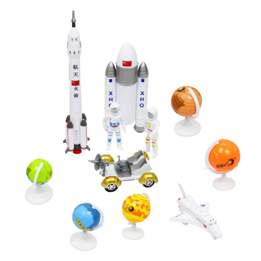 1pc Space Exploration Toy Set Aerospace Model Kids Plastic Toys