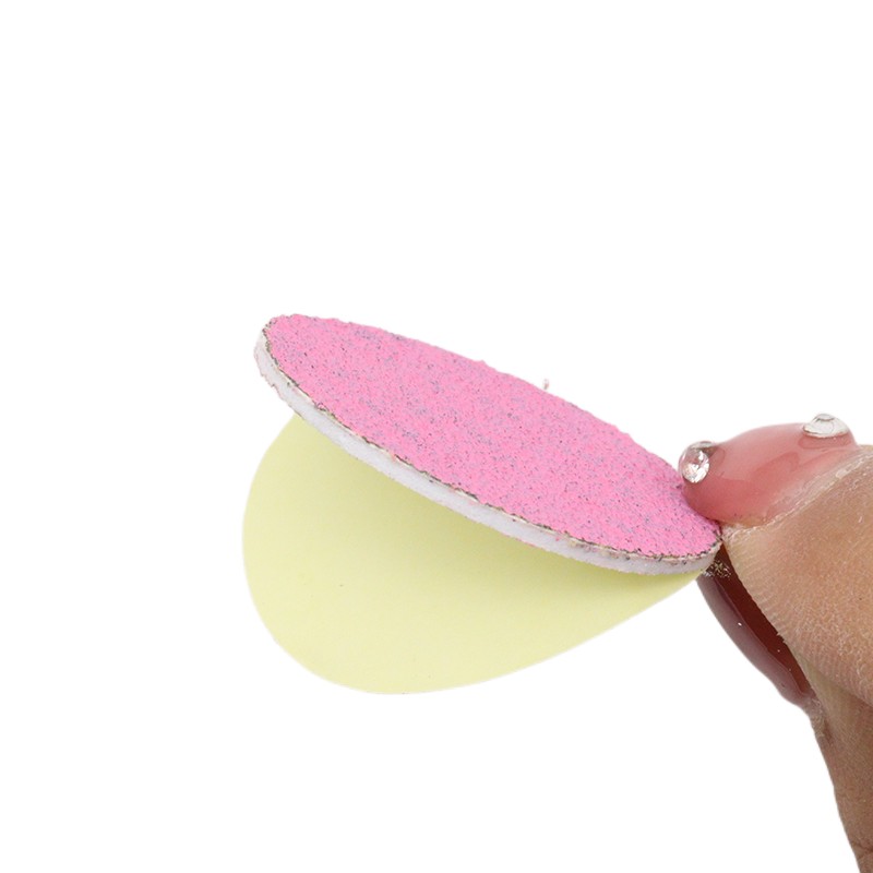 Best of New~Pink Sanding Paper 50 / pcs Pedicure Foot Care Tools 15mm 20mm 25mm 35mm Nail Drill Bit Disk Disc Salon Calluse Replaceable Reviews & Tips - Image 3