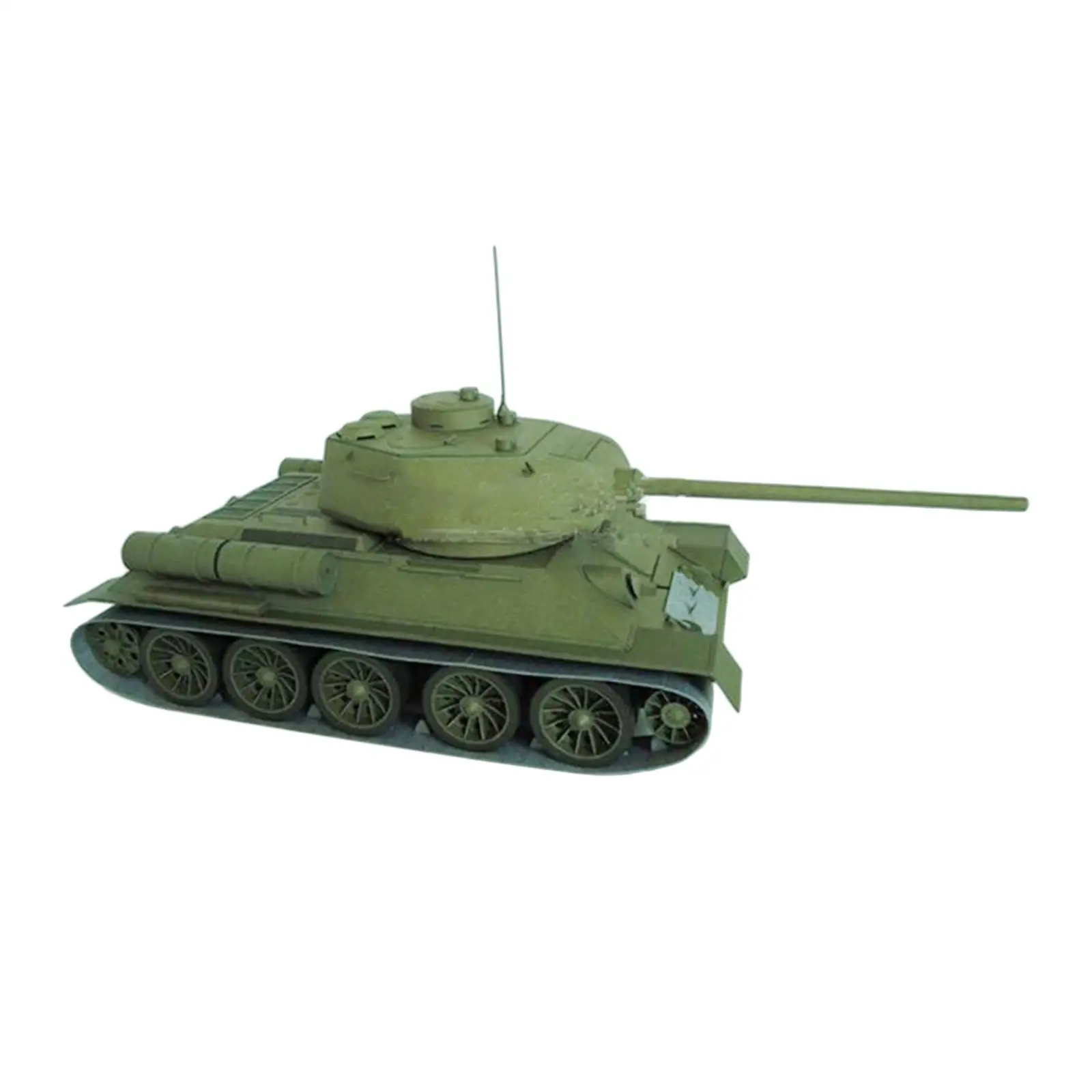 1/25 Tank Model 3D Paper Puzzle Tabletop Decor,Cardboard Collectables Building Kits for Adults Children