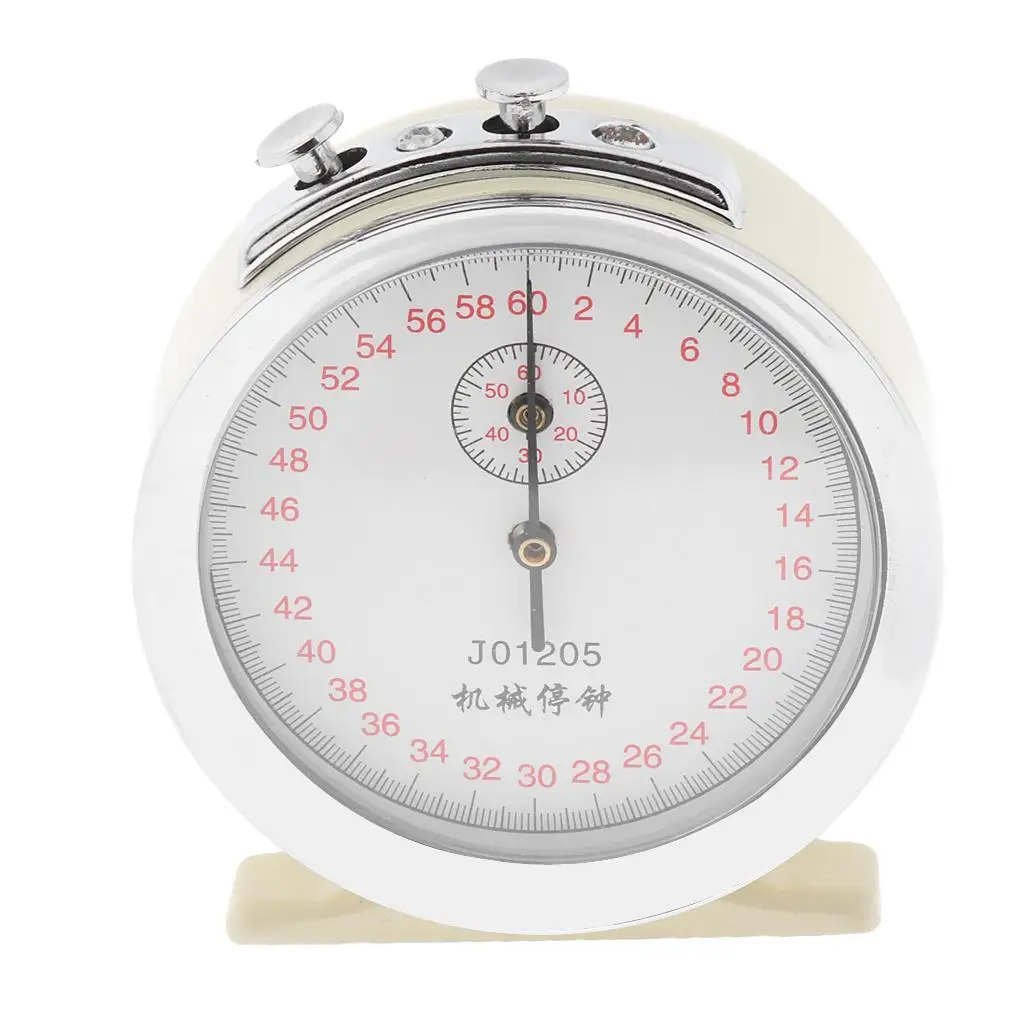 60s Mechanical Clock Stopwatch Physics Experiment Timer Sports