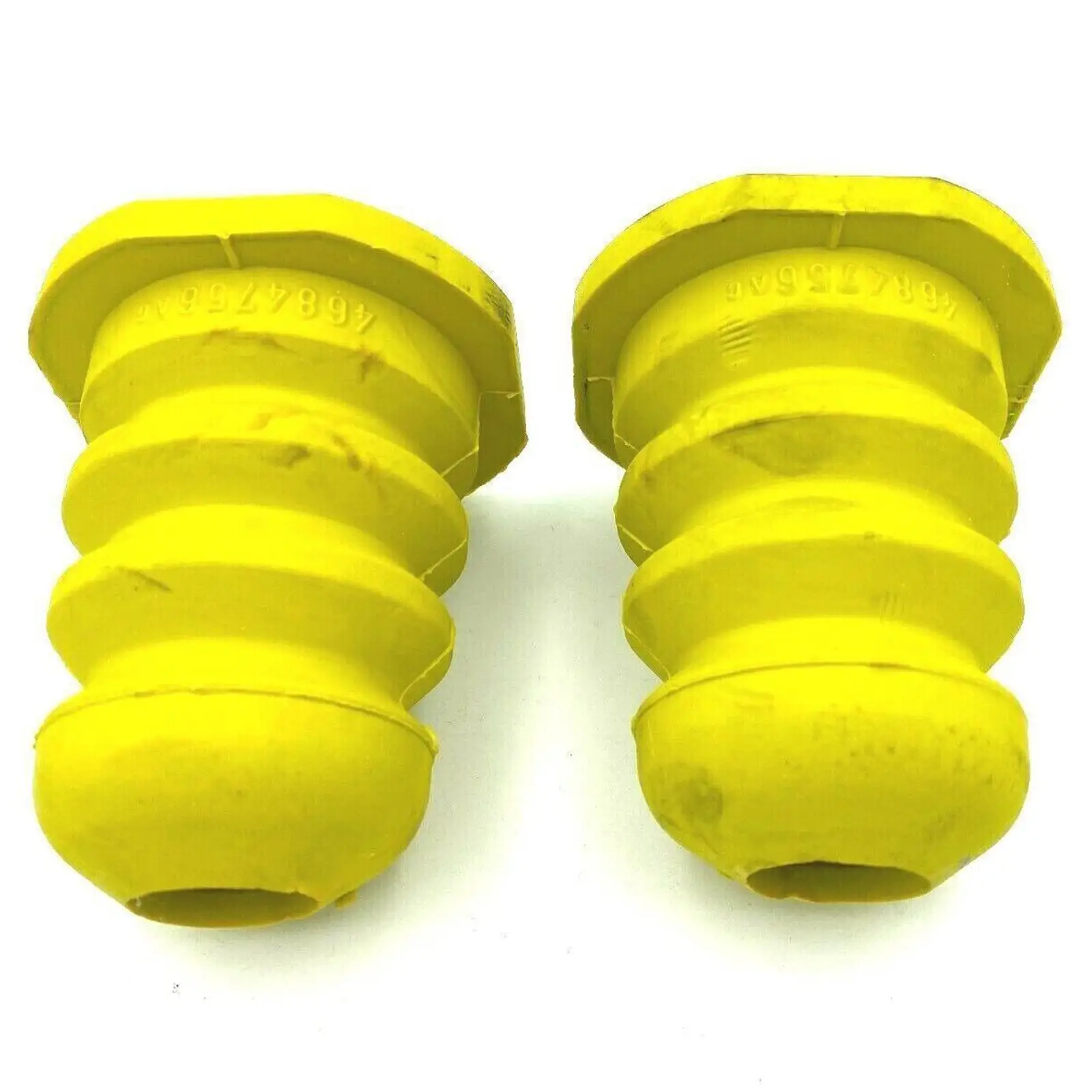 2Pcs Rear Suspension Bump Stop High Quality 4684756Ab Rubber Buffer High Performance Replace Accessory