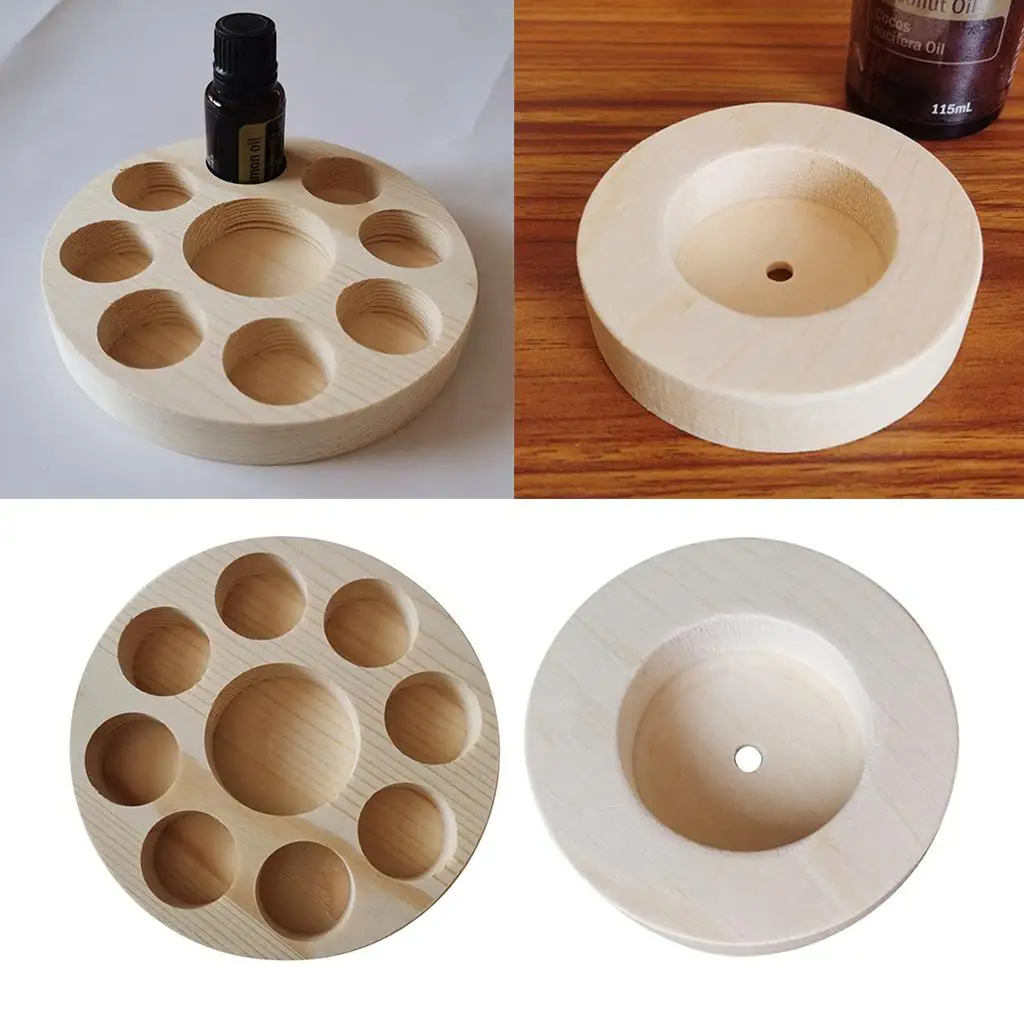 Compact Essential Oil Storage, Holds Essential Oils Bottle or Roller Bottles for Salon or Home Use