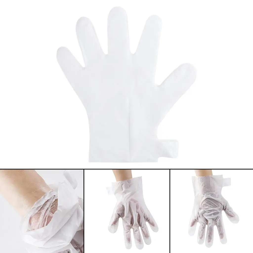 Hand  Papain Soften Nourish Rose Oil SPA Gloves  for Men Women Remove  Overnight  Gifts