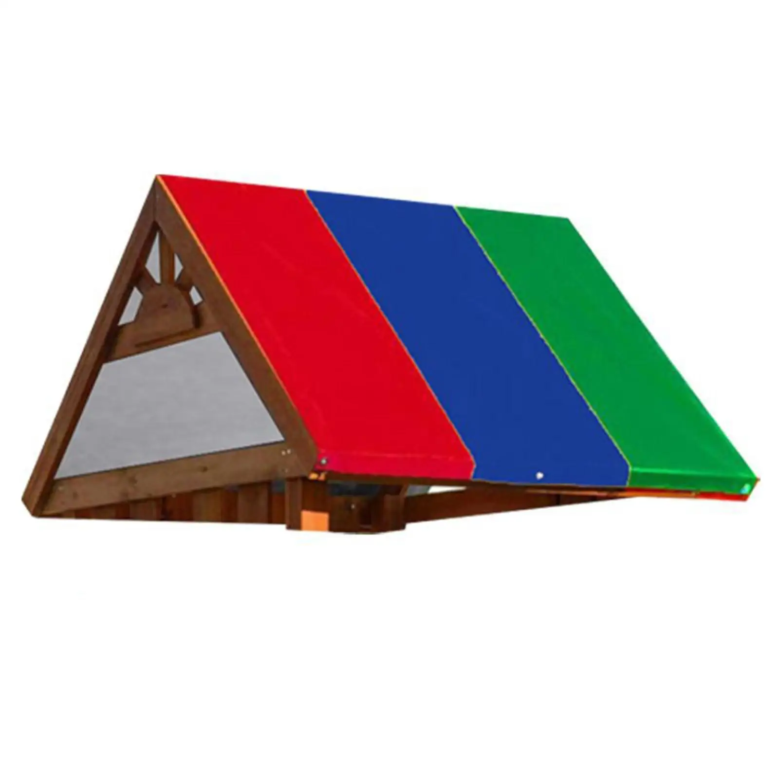 Waterproof Swing Set Shade Tarp Sun Protection Rain Cover Shade Screens Sunshade Trap Roof Tent Playground Roof Canopy