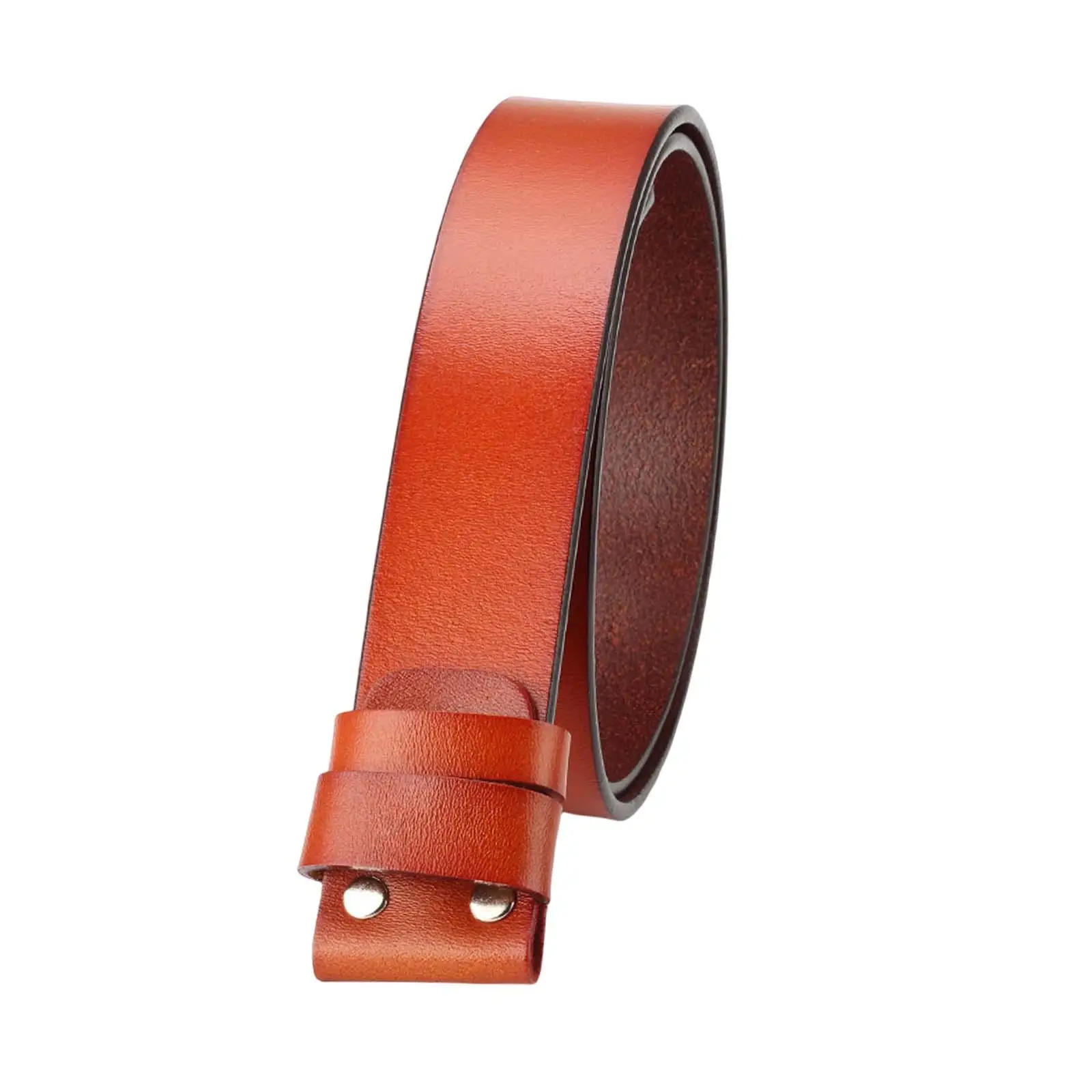 No Buckle Belt Western Replacement Belt Strap for Replacement Trousers Jeans