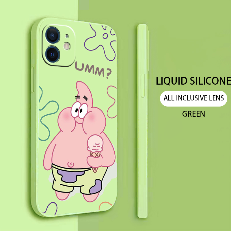 Cartoon Spongebob SquarePants Phone Case For iPhone 6s Plus 6 6s 11 12 13 Max Pro Mini SE 2020 7 7P 8 Plus X Xr Xs L18n Cover iphone 11 clear case