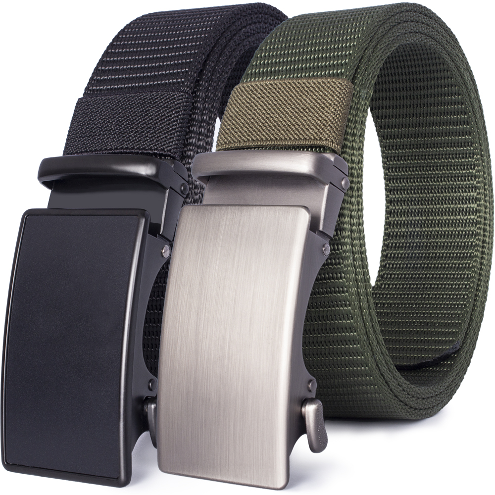Männer Nylon Leinwand Gürtel Männliche Koreanische Version Alle-Spiel Casual Automatische Schnalle Golf Gürtel Berühmte Marke Gürtel Frauen gürtel für Männer – Detail 12
