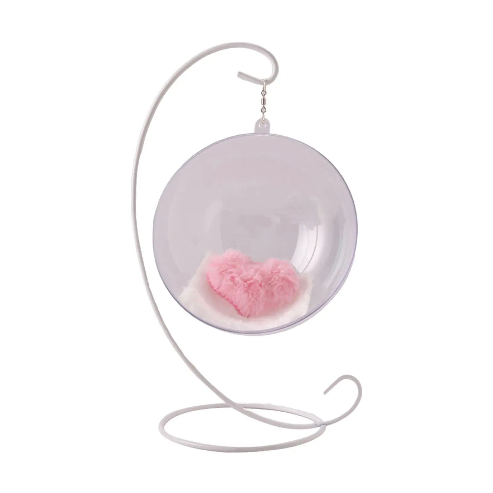 Miniature Swing  PVC for 12 Cents Doll Hanging Basket Dollhouse Furniture  Cushion for Kids Kid Adults Teenagers