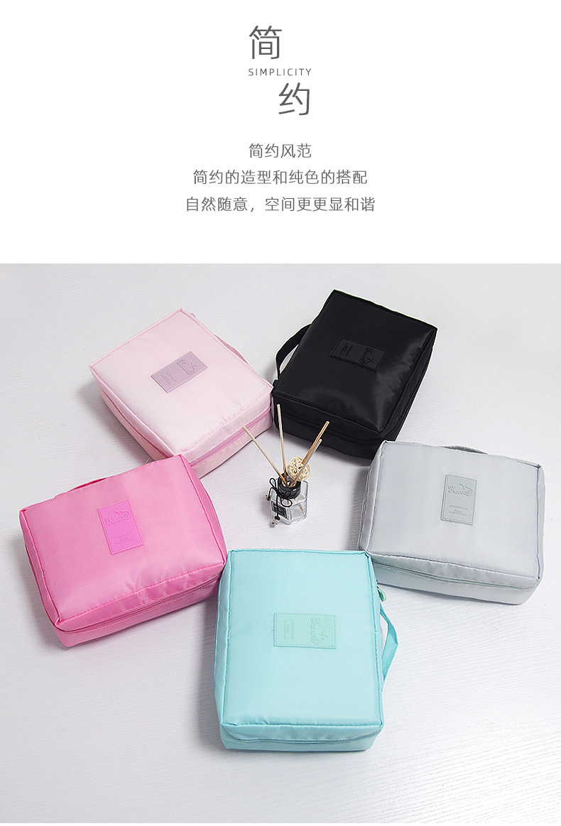 Designer Luxury Portable Cosmetic Storage Bag Makeup Pouch Women Large Multi-compartment Travel Wash Toilet Bathroom Organizers