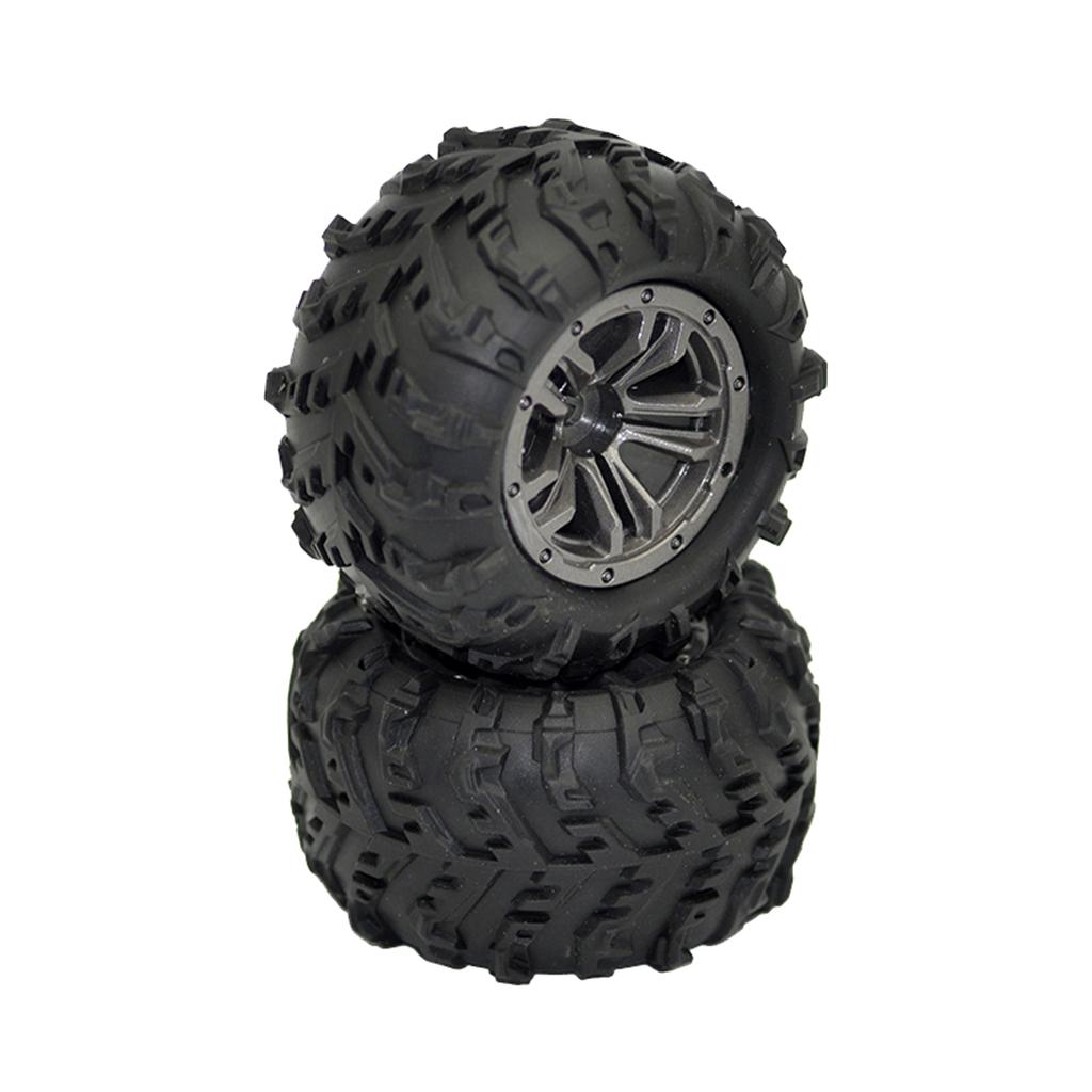Set/2pcs Wheel Tires for 1:20 9145 Four-wheel  Truck Part