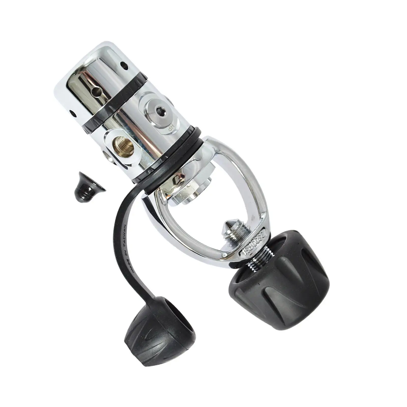 Piston Diving First Stage Regulator with 1 HP Ports and 4 LP Ports Yoke Type for Underwater Diving
