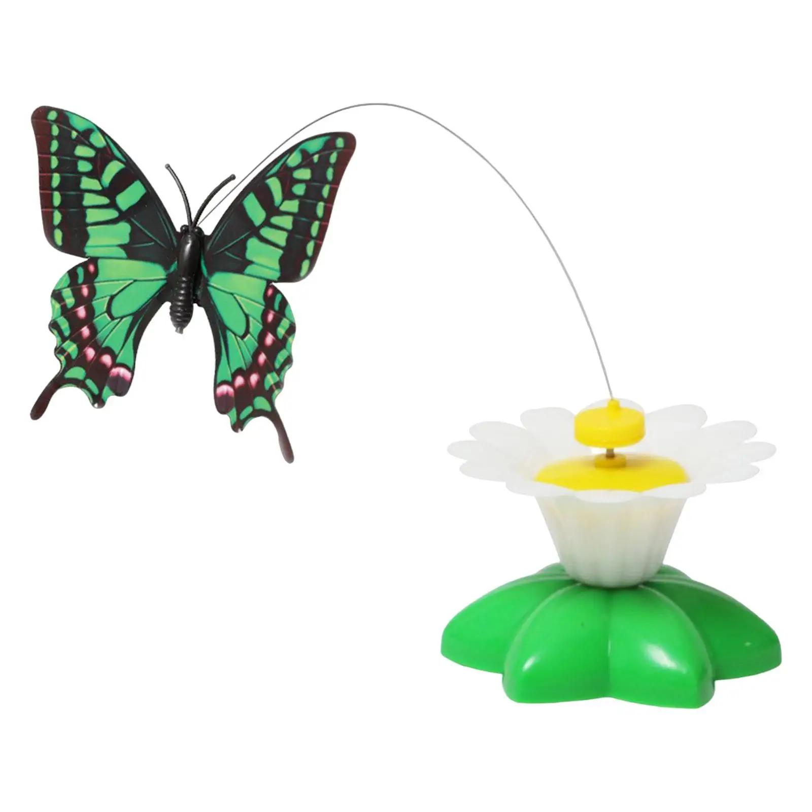 Electric Automatic Rotating Butterfly Flying Toy Birthday Puzzle Toy Electric Toy for Dog Kitty Small Medium Large Cats