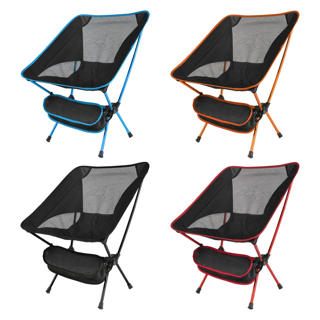 Folding Camp  Lightweight & Durable Outdoor Backrest Seat Stool for
