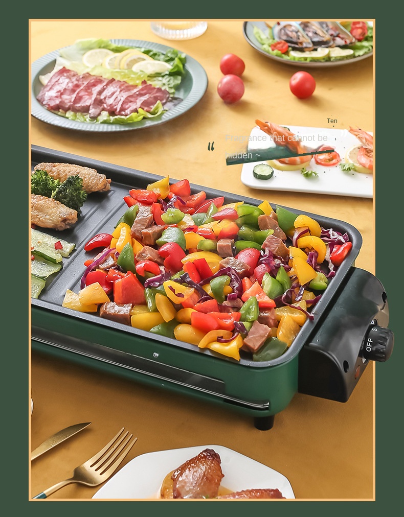 Title 9, Electric grill: household multi-functional elec...