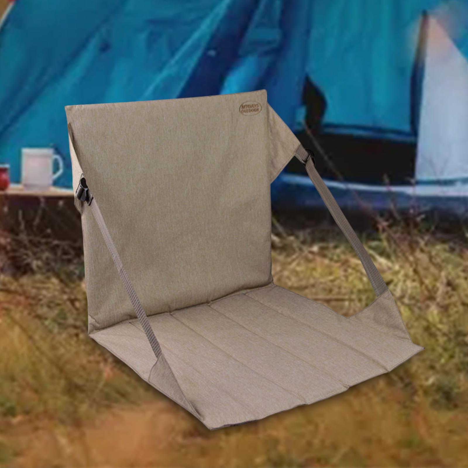 Portable Foldable Seat Cushion Folding Chair Cushion Padded for Outdoor