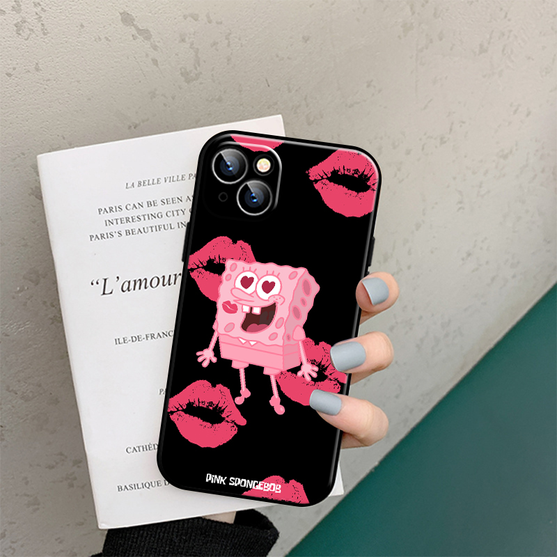 iphone 13 pro max wallet case Cartoon Anime SpongeBob Phone Case For iPhone Xr Phone X Xr Xs 6 6s 8 Plus SE 2020 11 12 13 Max Pro Mini 7 7P Tok7 Cool Elecom 13 pro max case