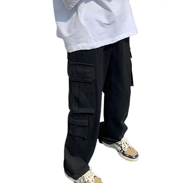  jeans Pantalones cargo impermeables para hombre, pantalones  largos de color sólido, pantalones de trabajo S-5XL (color : C, talla: XXL)  : Ropa, Zapatos y Joyería