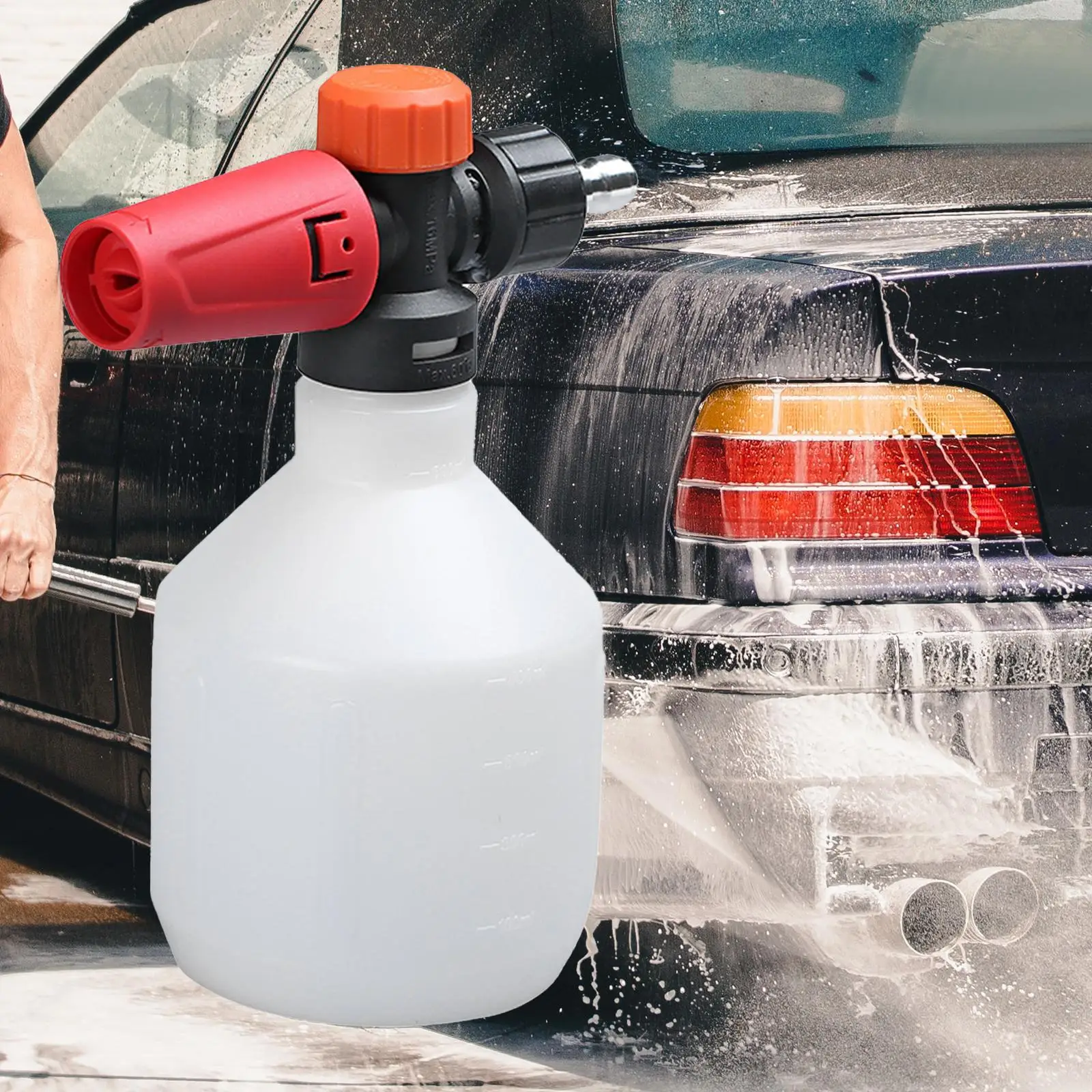 Portable Car Hand Pump Pressure Foam Sprayer Handheld for Home Cleaning