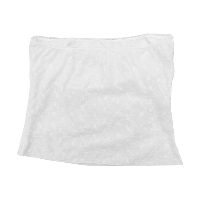 Hotsweet Strapless Tube Tops Kawaii Lace Trim Chest Wrap Mini Vest