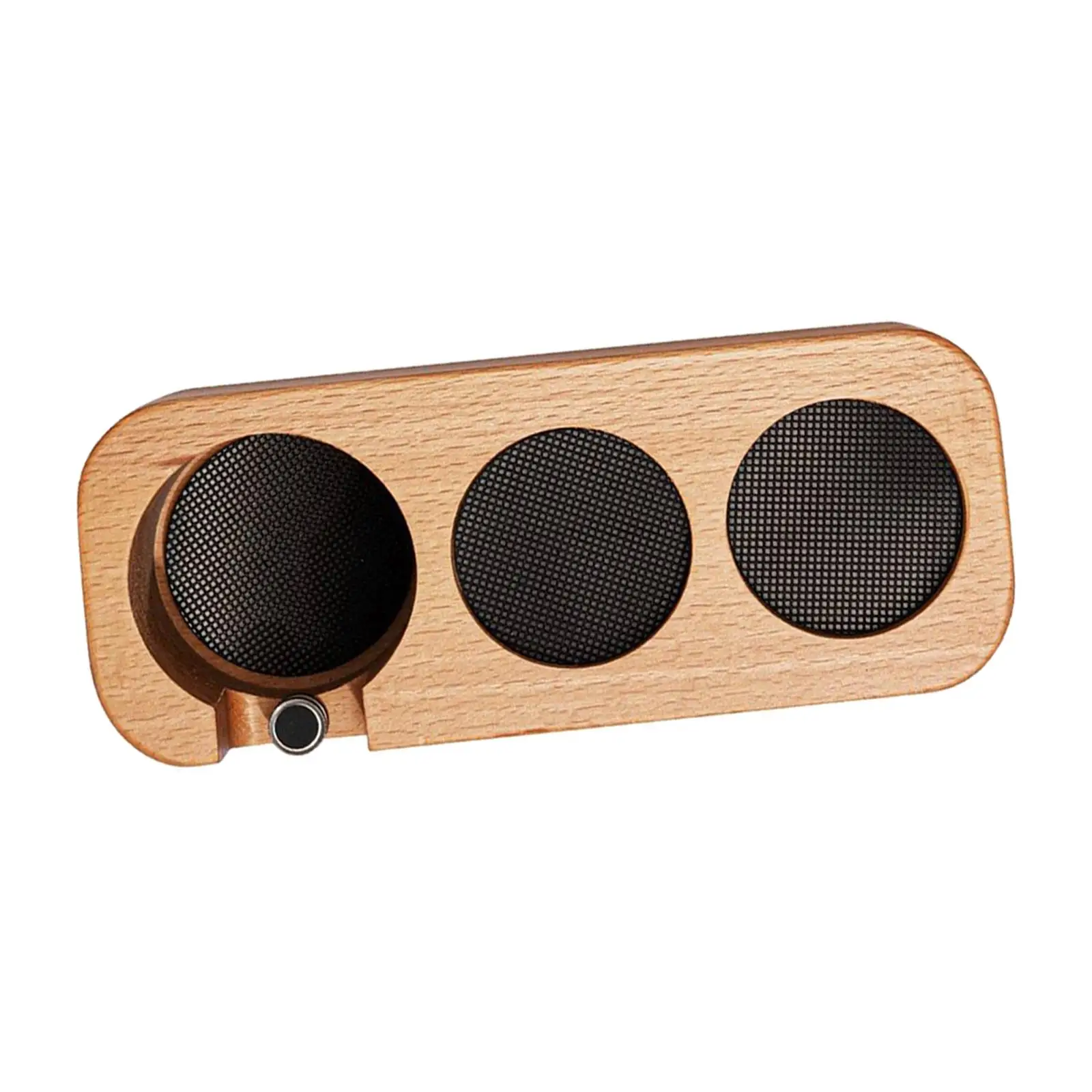 Wooden Coffee Tamper Station Coffee Filter Tamper Holder for Portafilters,