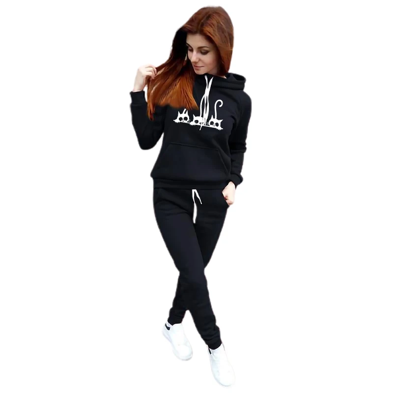 plus size sweat suits 2022 Most Popular Women's 3 Styles Outfits Hoodies and Sweatpants High Quality Autumn Ladies Daily Casual Sports Jogging Suit green pant suit