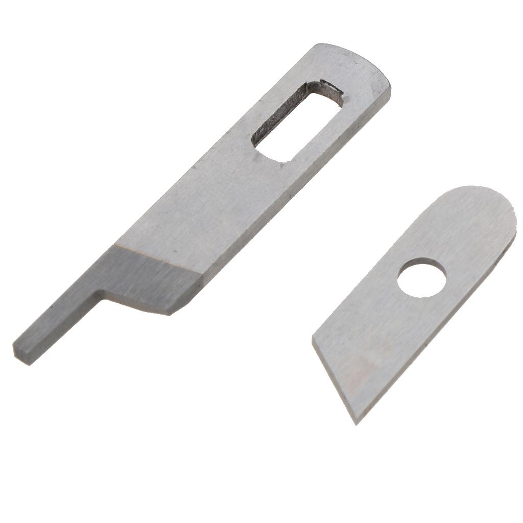 Description Picture 6 of item2Pcs Overlocker Upper Lower Knife Fits for Singer 14CG744 14CG754 14SH644 14SH654 14U544 14U554 14U555 14U557