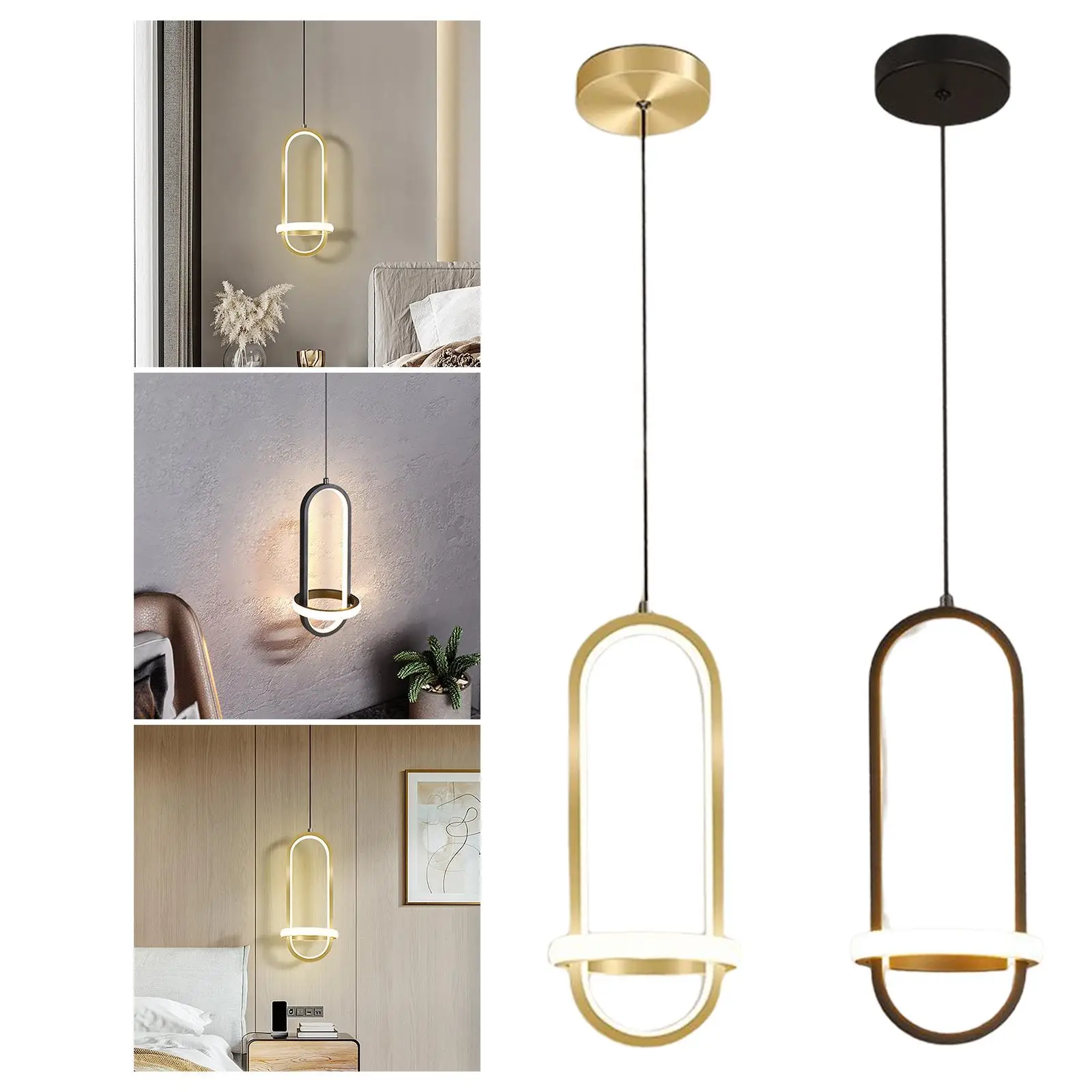 Hanging Pendant Lighting Pendant Light Fixture Kitchen Pendant Lamp Chandelier for, Farmhouse, Bedroom, Restaurant, Decor