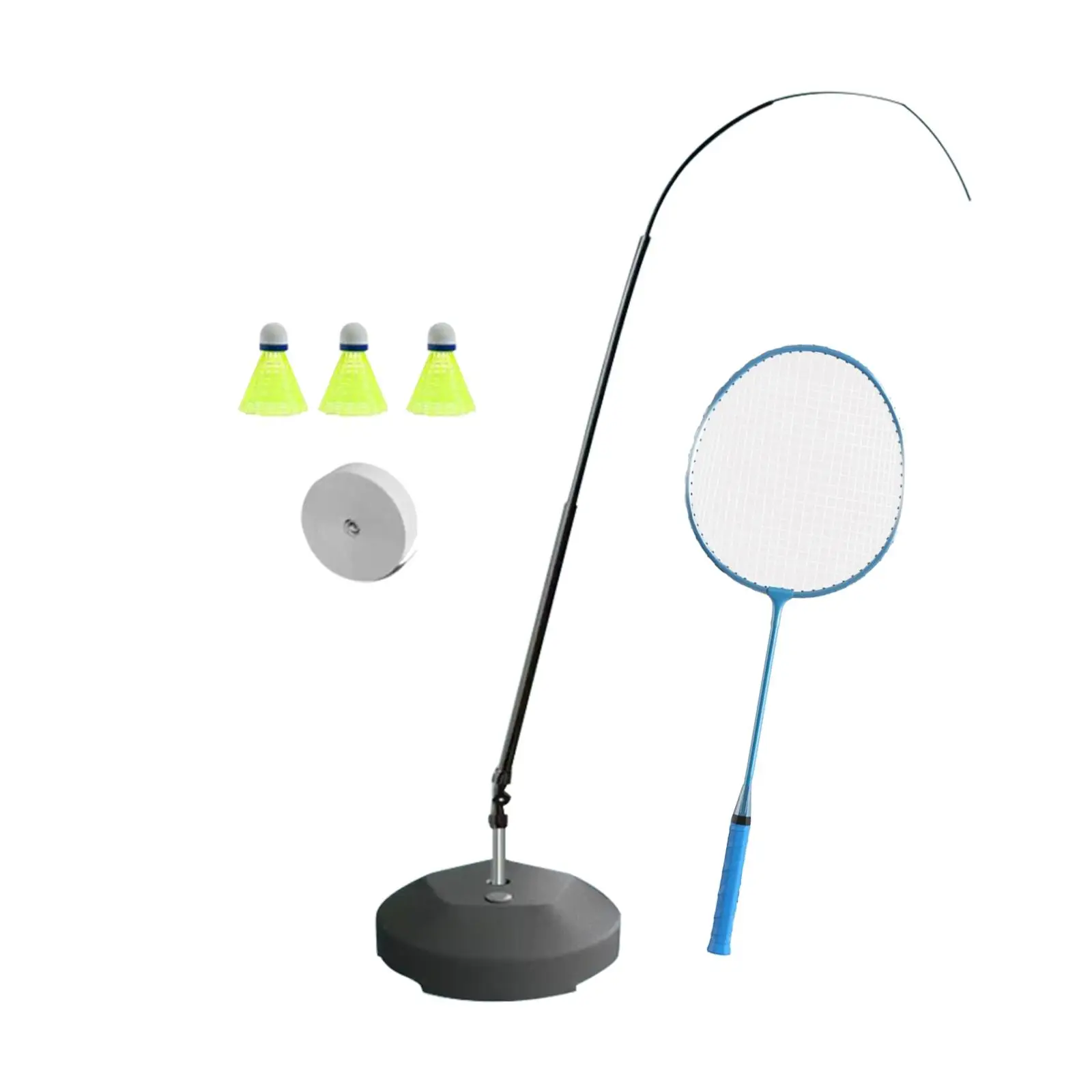 Badminton Racket Adjustable Self-Training Aid Self-Study Tool Unique Badminton