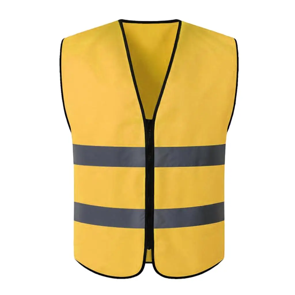 High Visibility Safety , Reflective Strips And Zipper,  to Choose From