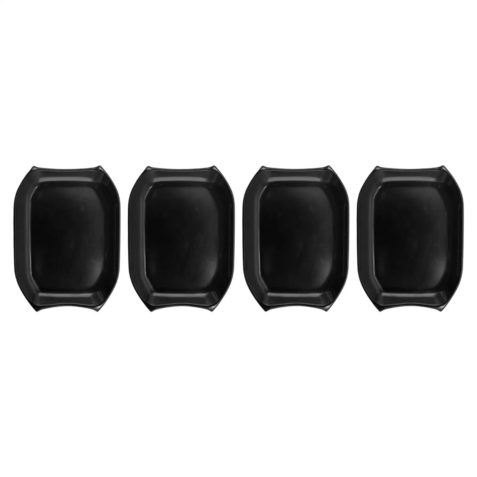 4Pcs Door Handle Cup Scratch Protector Replaces Car Door Handle Bowl Cover Trim Strips for Jeep Gladiator Jt 2018 to 2023