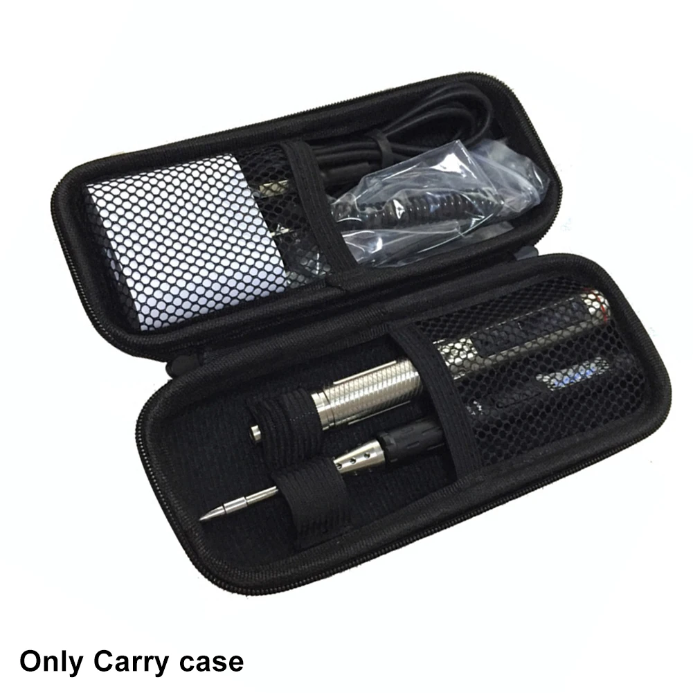 EVA Electric Screwdriver Waterproof Organizer Carry Case Portable Tool Bag For Mini TS100 TS80 Electric Soldering Iron Case hyper tough tool bag
